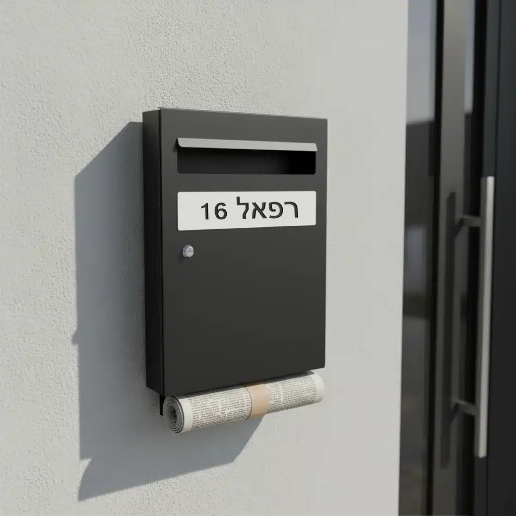 תיבת דואר לקיר