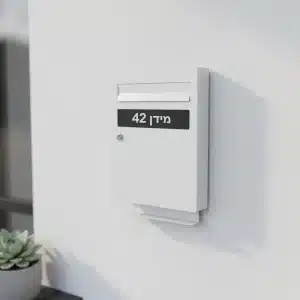 תיבת דואר לקיר